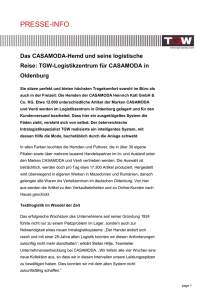 TGW Presseinformation Casamoda Deutsch