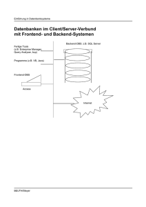 EINFšHRUNG IN DATENBANKSYSTEME