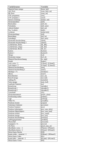 Seznam spremenljivk za izpise tipa Seznam elementov