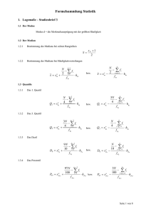 WST Formelsammlung