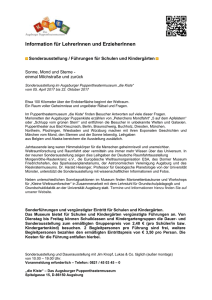Word-Dokument "Führungen für Schulen und Kindergärten", 135 KB