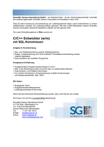 Recruitment Template - Scientific Games International GmbH