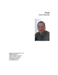 2 Ausbildung / erworbene Qualifikationen