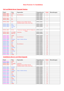 Data Protector 5.1 Installation