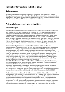 Newsletter Silvan Zülle (Oktober 2012)
