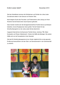 Bericht - Julius-Leber Schule Breisach – Gemeinschaftsschule