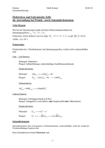 Chemie Zusammenfassung 26.04.10