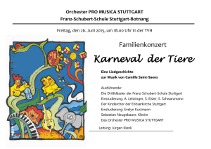 Orchester PRO MUSICA STUTTGART Franz-Schubert