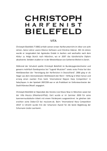 Christoph Bielefeld Vita de ()