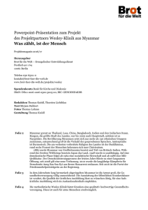 Text Powerpoint-Pr&auml;sentation zum Projekt