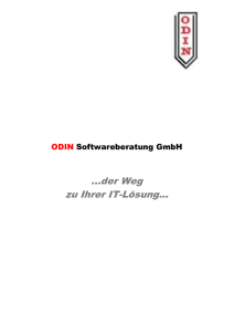 Partnerschaftlichkeit - Odin Softwareberatung GmbH