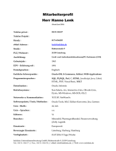 Hanno Lenk - Indidata Unternehmensberatung GmbH