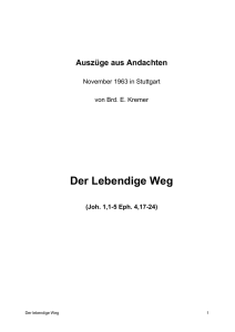 lebend.weg - Predige und Bücher