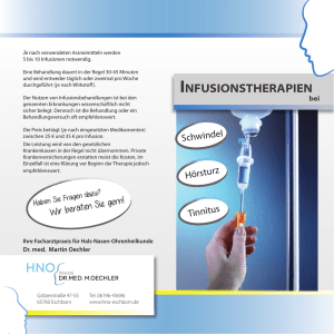 infusionstherapien - HNO Arzt Eschborn