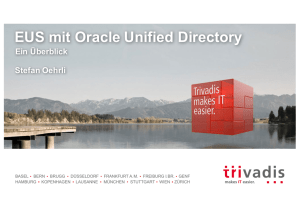 Oracle Unified Directory