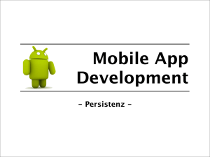 Mobile App Development ORM