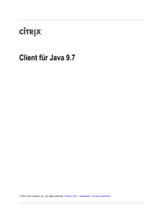 Client für Java 9.7