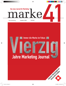 Jahre Marketing Journal