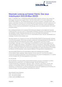 Die Pressemitteilung als PDF zum Downloaden (22604 Bytes).