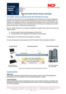 SSL VPN - Datenblatt - NCP engineering GmbH