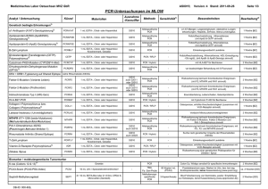 PCR-Untersuchungen im MLOW - Medizinisches Labor Ostsachsen