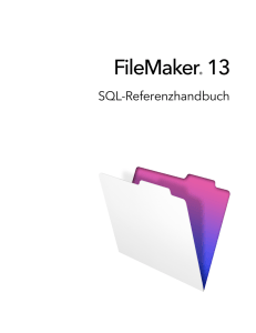 SQL - FileMaker, Inc.