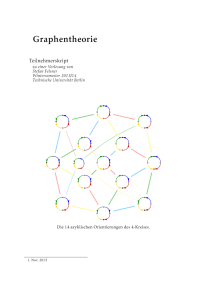 Graphentheorie - homepages.math.tu