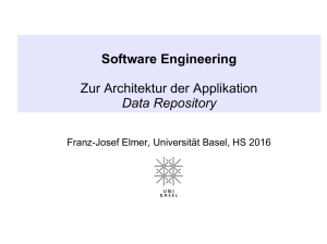 Architektur - Universität Basel | Informatik
