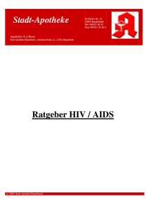 HIV/AIDS - Stadt-Apotheke Bargteheide