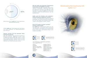 Netzhautuntersuchung mit optomap® 200° 80%