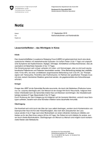 Merkblatt Läuserückfallfieber (BAG) (PDF, 2 Seiten, 83 kB)