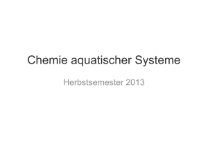 Aquatische Systeme - Eawag: Personal Homepages