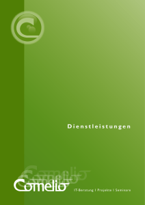 Comelio GmbH - Dienstleistungen