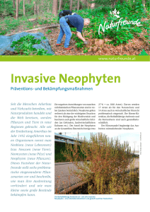 Invasive Neophyten - umwelt.naturfreunde.at