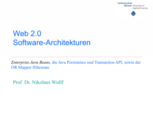 Web 2.0 Software-Architekturen