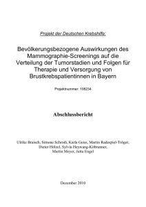 Abschlussbericht Mammographiescreening