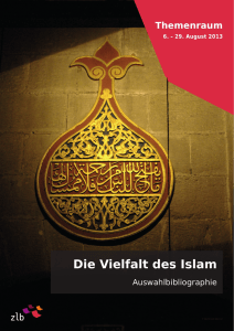 Vielfalt des Islam - Zentral- und Landesbibliothek Berlin