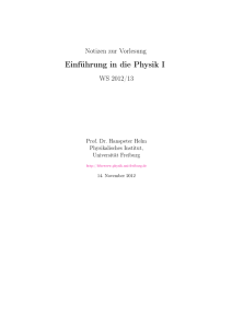 kapitel 1-4 - Fakult at f ur Physik