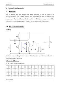 8. Endstufenschaltungen