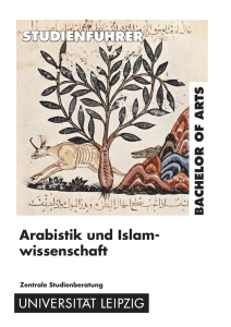 Arabistik und Islam- wissenschaft