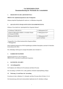 FACHINFORMATION Zusammenfassung der Merkmale des