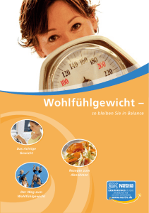 Wohlfühlgewicht