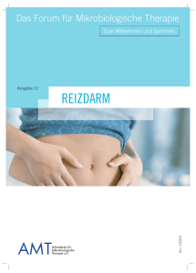 Heft 11 Reizdarm - Arbeitskreis für Mikrobiologische Therapie