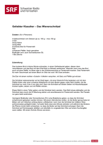 Geliebter Klassiker – Das Wienerschnitzel