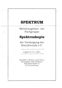 SPEKTRUM Nr. 32 - FG