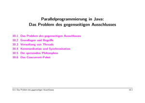Parallelprogrammierung in Java