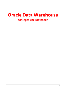 Oracle Data Warehouse