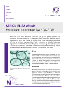 SERION ELISA classic Mycoplasma pneumoniae IgA