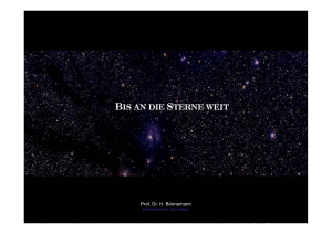 bis an die sterne weit