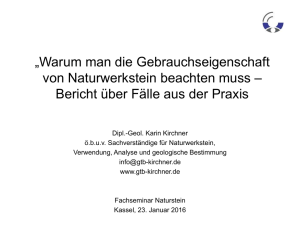 Vortrag - Naturstein Online